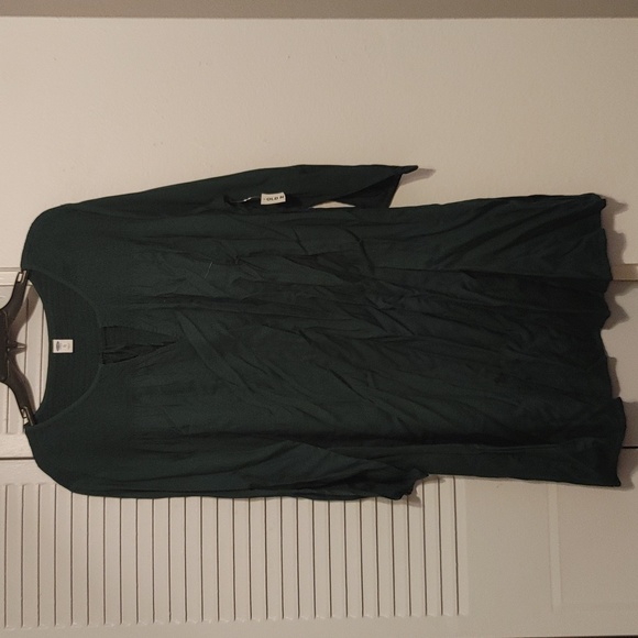 Old Navy Dresses & Skirts - Old Navy, dark green, long sleeve, dress